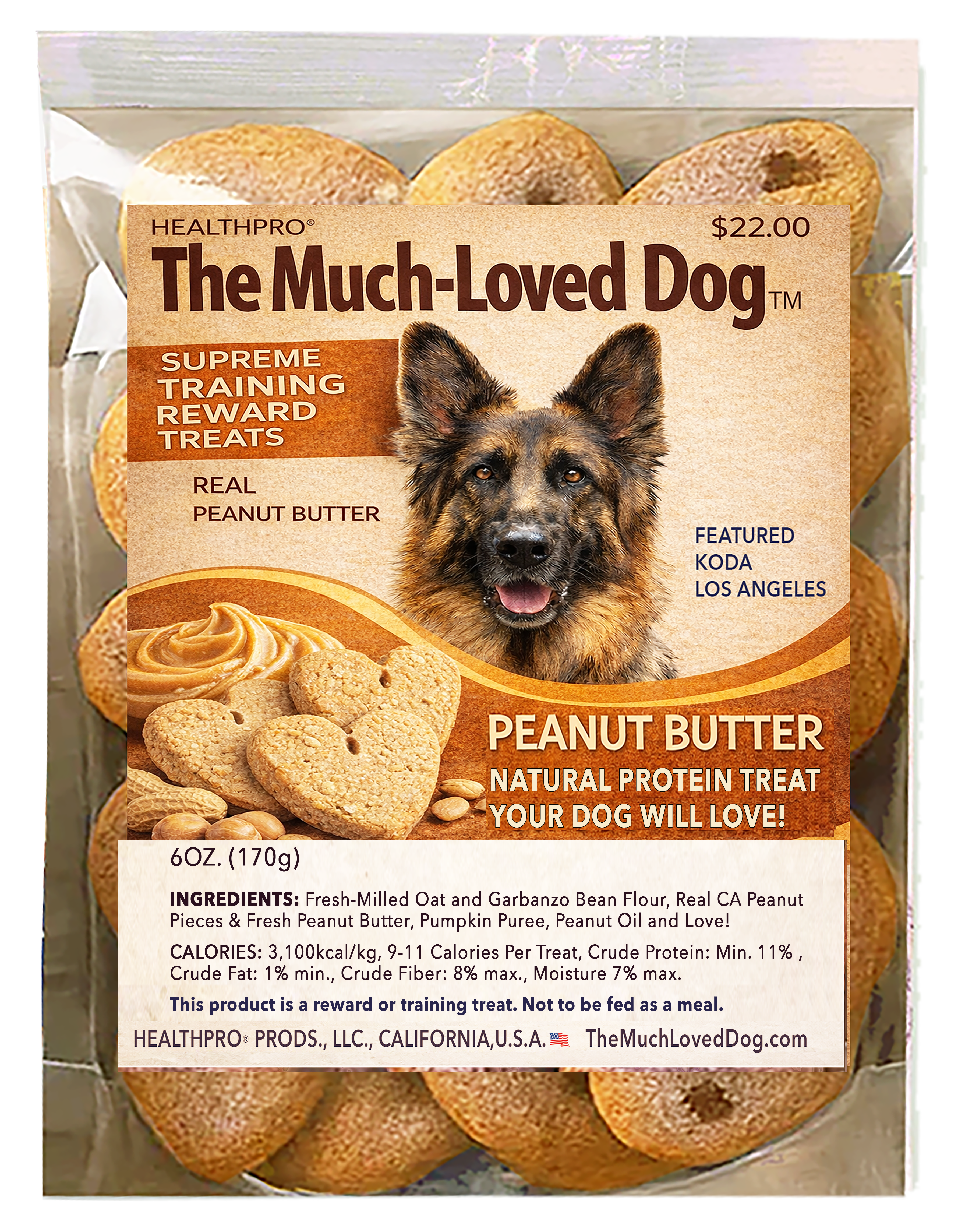 PEANUT BUTTER BLAST! -6oz., by the bag