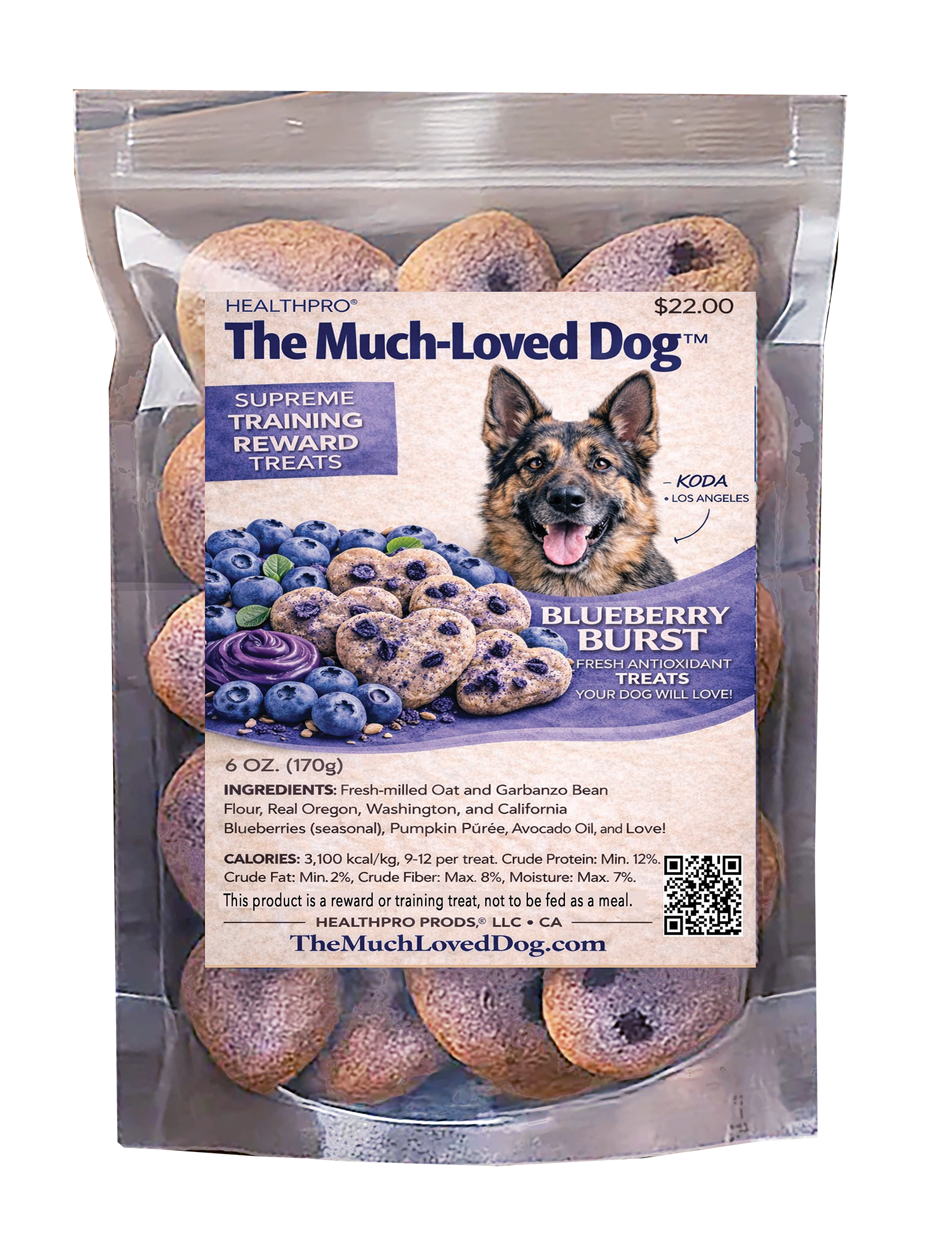 #1 Natural Peanut Butter Dog Treats in FRESH-KePR™