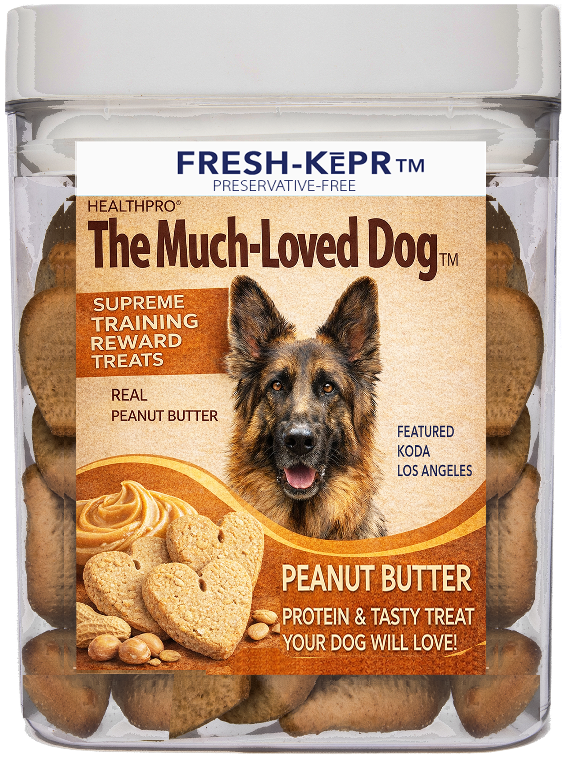 FRESH-KePR™ Filled with Fun Yummy & Healthful Peanut Butter Treats