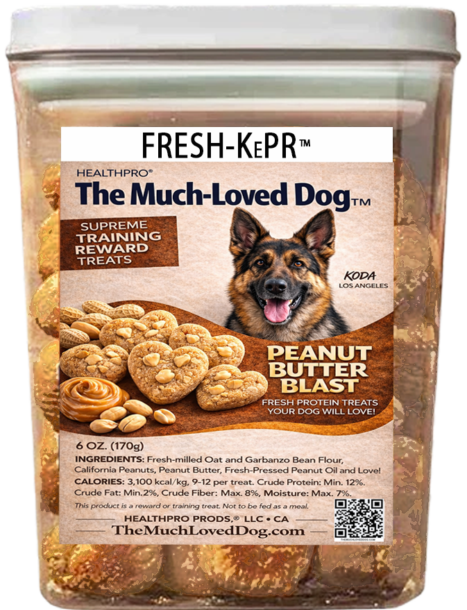 #1 Natural Peanut Butter Dog Treats in FRESH-KePR™